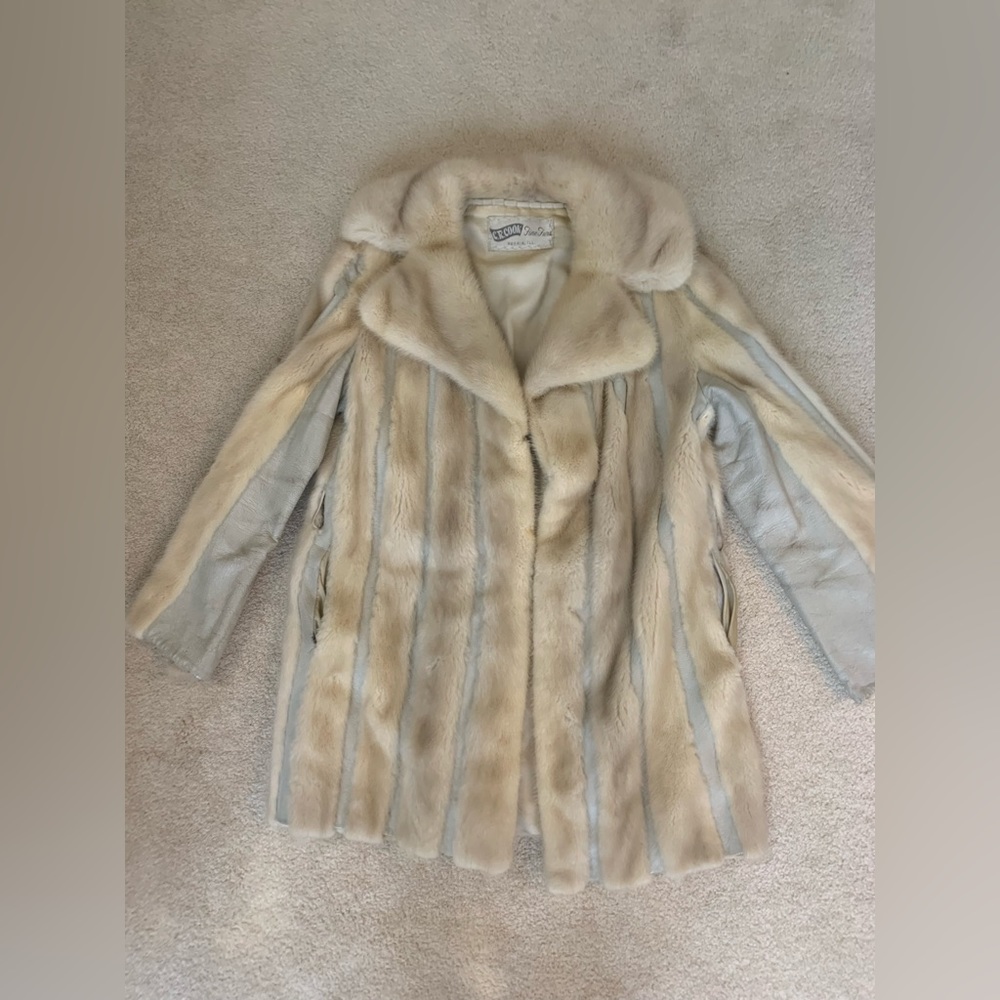 Authentic women’s fur coat